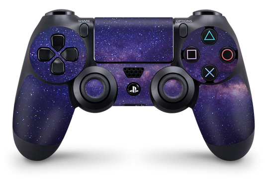 PS4 Playstation 4 Controller Skins - Vinyl Skin Aufkleber für Gaming Controller Milky way Aufkleber Skins4u   
