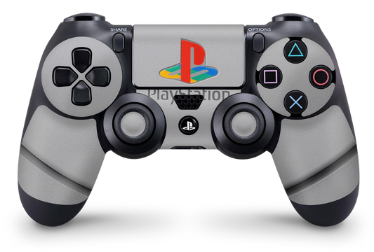 PS4 Playstation 4 Controller Skins - Vinyl Skin Aufkleber für Gaming Controller Retro PsOne Aufkleber Skins4u   