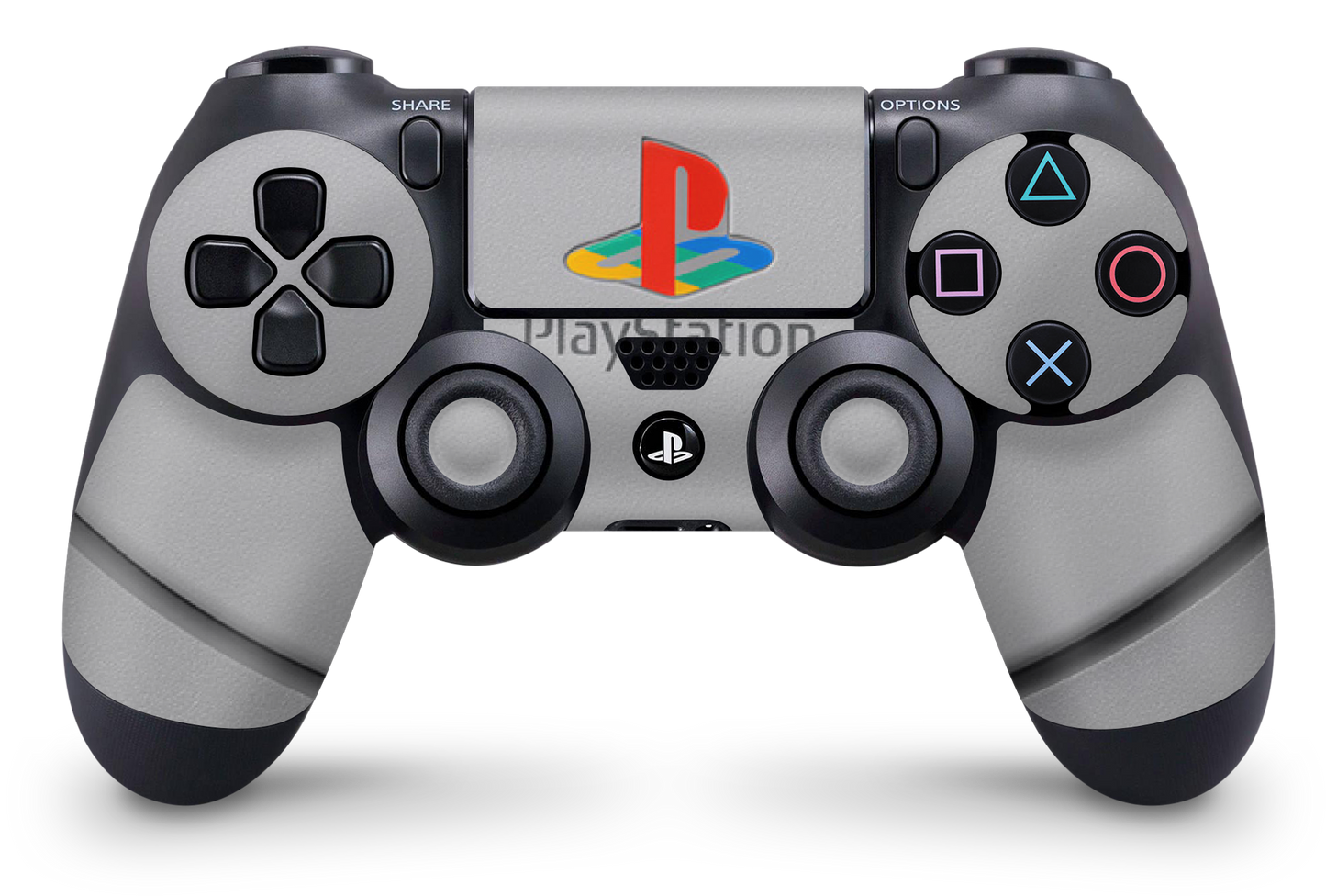PS4 Playstation 4 Controller Skins - Vinyl Skin Aufkleber für Gaming Controller Retro PsOne Aufkleber Skins4u   