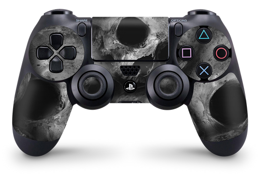 PS4 Playstation 4 Controller Skins - Vinyl Skin Aufkleber für Gaming Controller Skulls Aufkleber Skins4u   