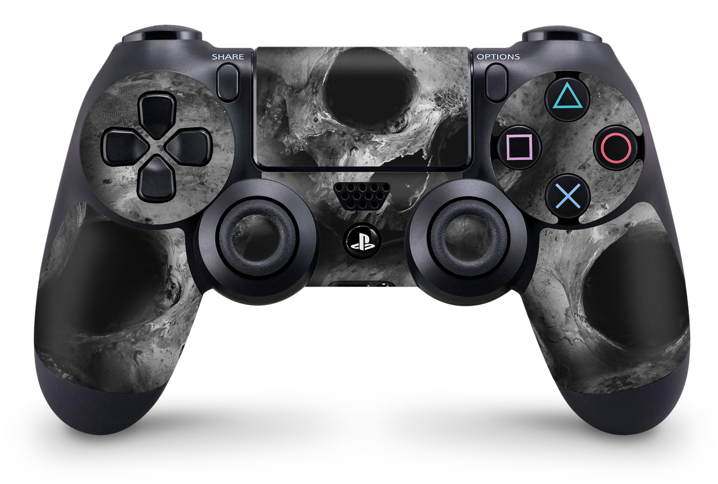 PS4 Playstation 4 Controller Skins - Vinyl Skin Aufkleber für Gaming Controller Skulls Aufkleber Skins4u   