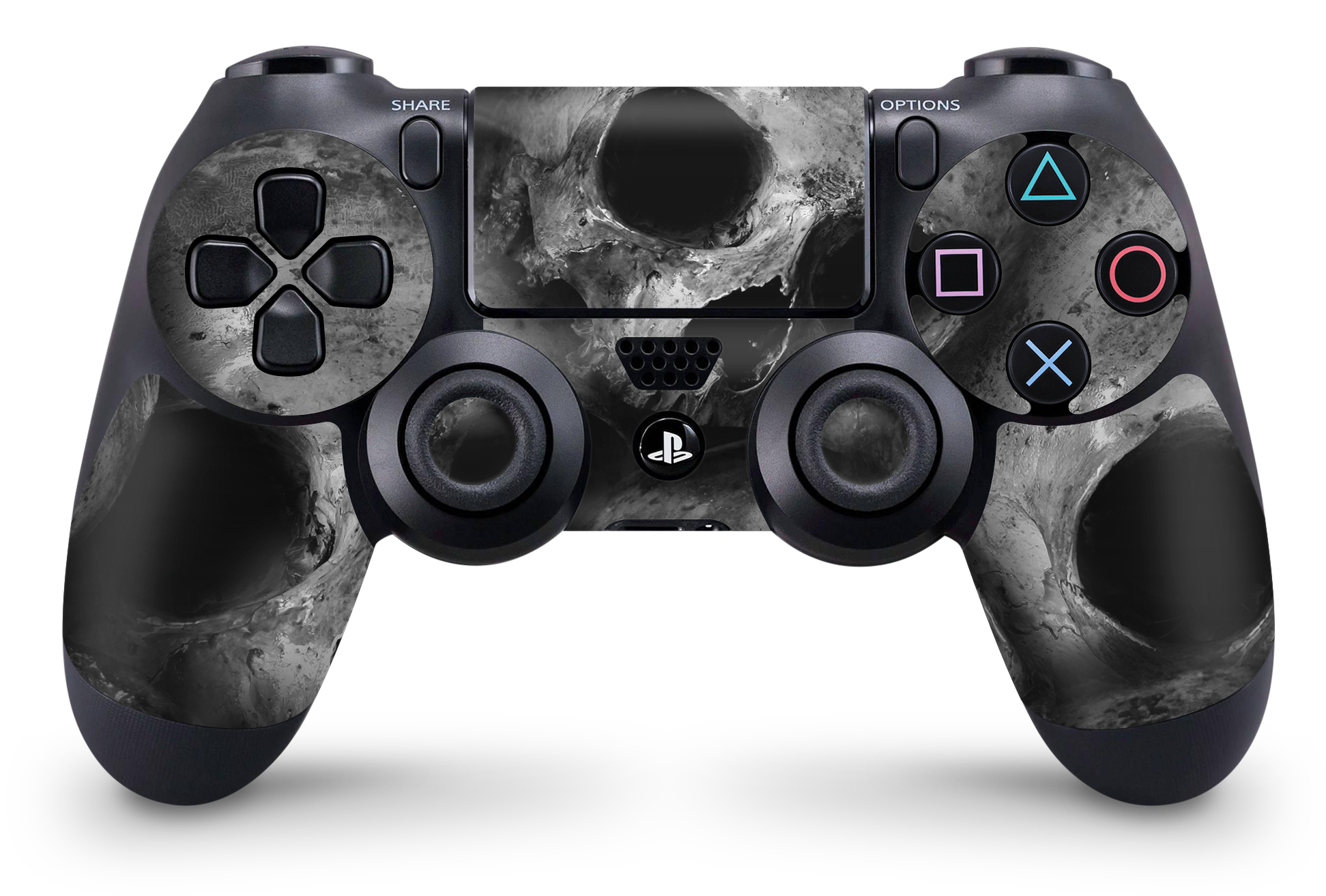 PS4 Playstation 4 Controller Skins - Vinyl Skin Aufkleber für Gaming Controller Skulls Aufkleber Skins4u   