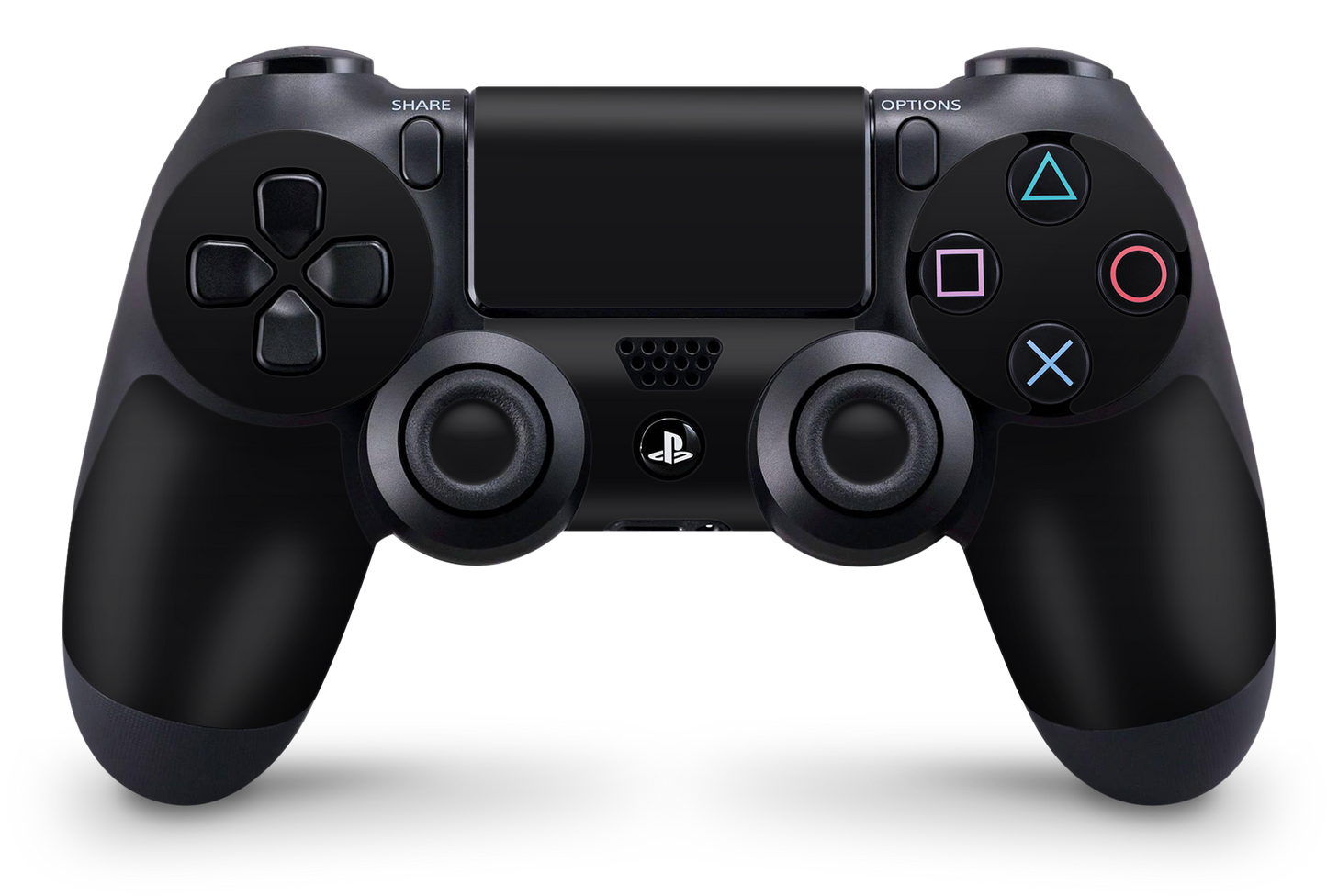 PS4 Playstation 4 Controller Skins - Vinyl Skin Aufkleber für Gaming Controller Solid State black Aufkleber Skins4u   