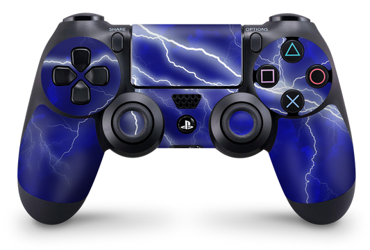 PS4 Playstation 4 Controller Skins - Vinyl Skin Aufkleber für Gaming Controller Apocalypse blue Aufkleber Skins4u   