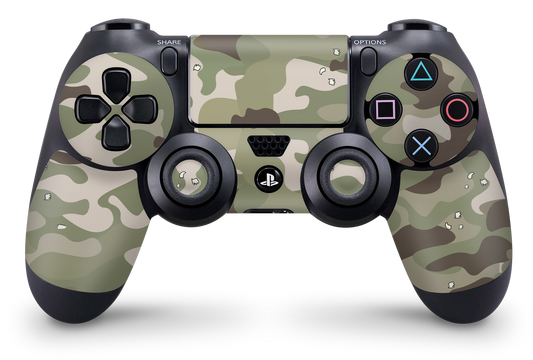 PS4 Playstation 4 Controller Skins - Vinyl Skin Aufkleber für Gaming Controller fc camo Aufkleber Skins4u   