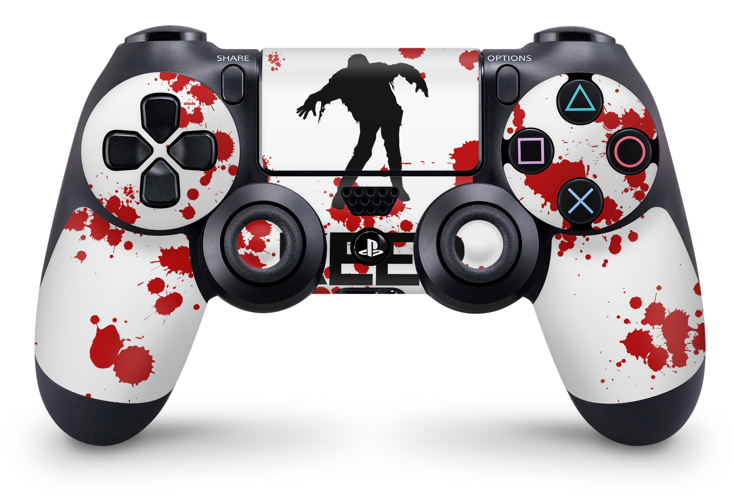 PS4 Playstation 4 Controller Skins - Vinyl Skin Aufkleber für Gaming Controller keep calm white Aufkleber Skins4u   