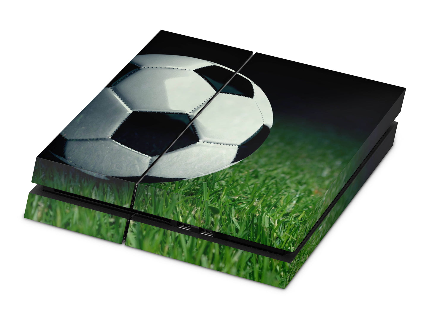 Playstation 4 Skin & Wrap Design Aufkleber Folie für PS4 Konsole 1.Generation soccer Aufkleber skins4u   