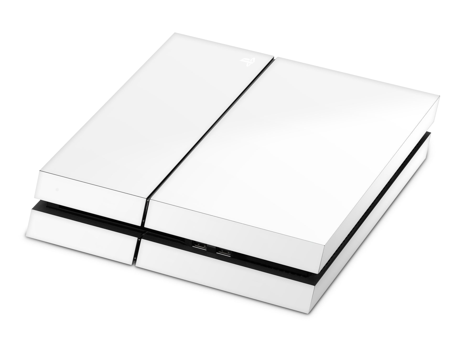 Playstation 4 Skin & Wrap Design Aufkleber Folie für PS4 Konsole 1.Generation solid state white Aufkleber skins4u   