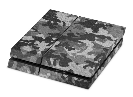 Playstation 4 Skin & Wrap Design Aufkleber Folie für PS4 Konsole 1.Generation urban camo crumble Aufkleber skins4u   