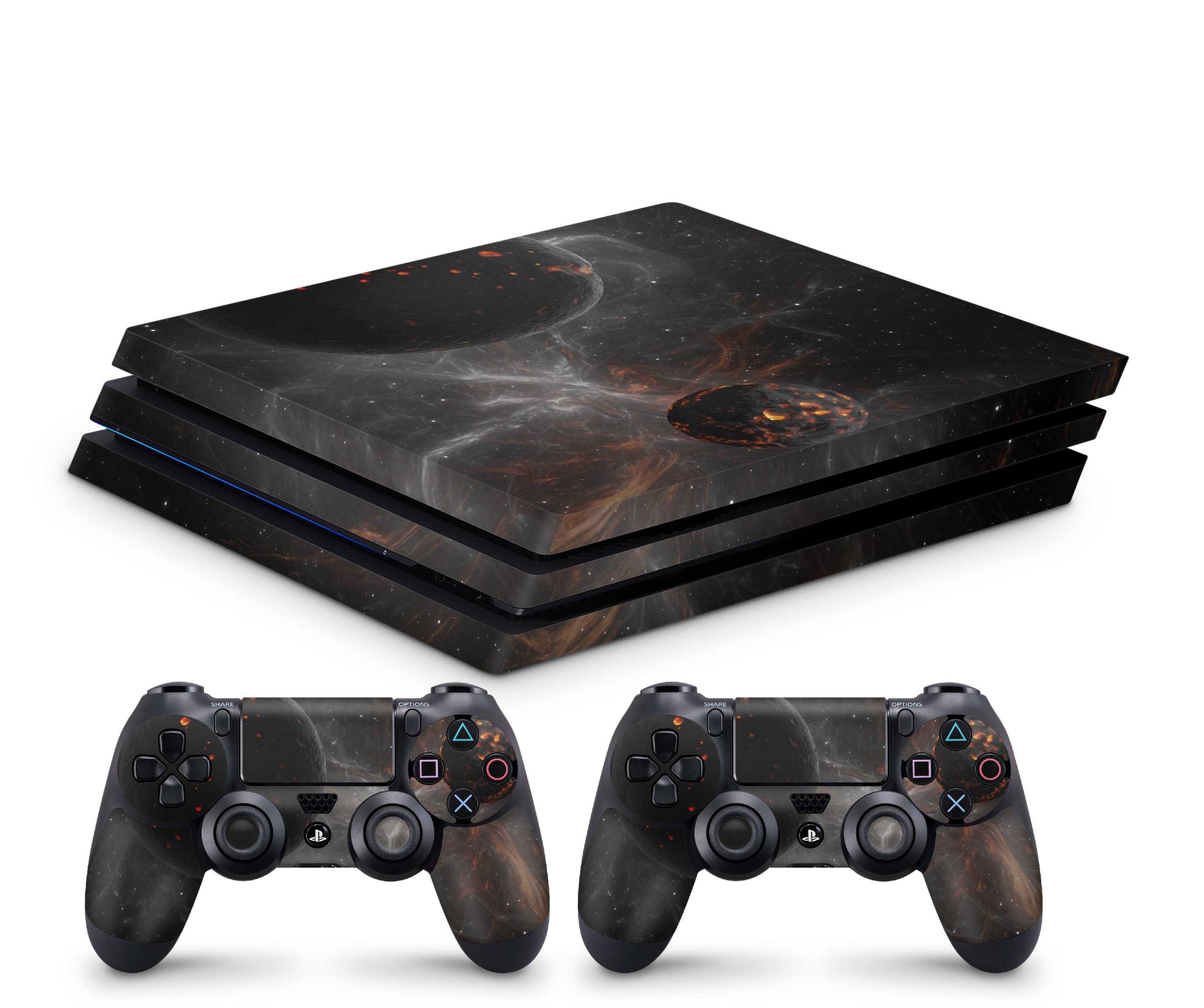 Playstation 4 Pro Skin - hochwertiger Vinyl Konsolen Aufkleber PS4 Pro Skins Astronomy Aufkleber skins4u   