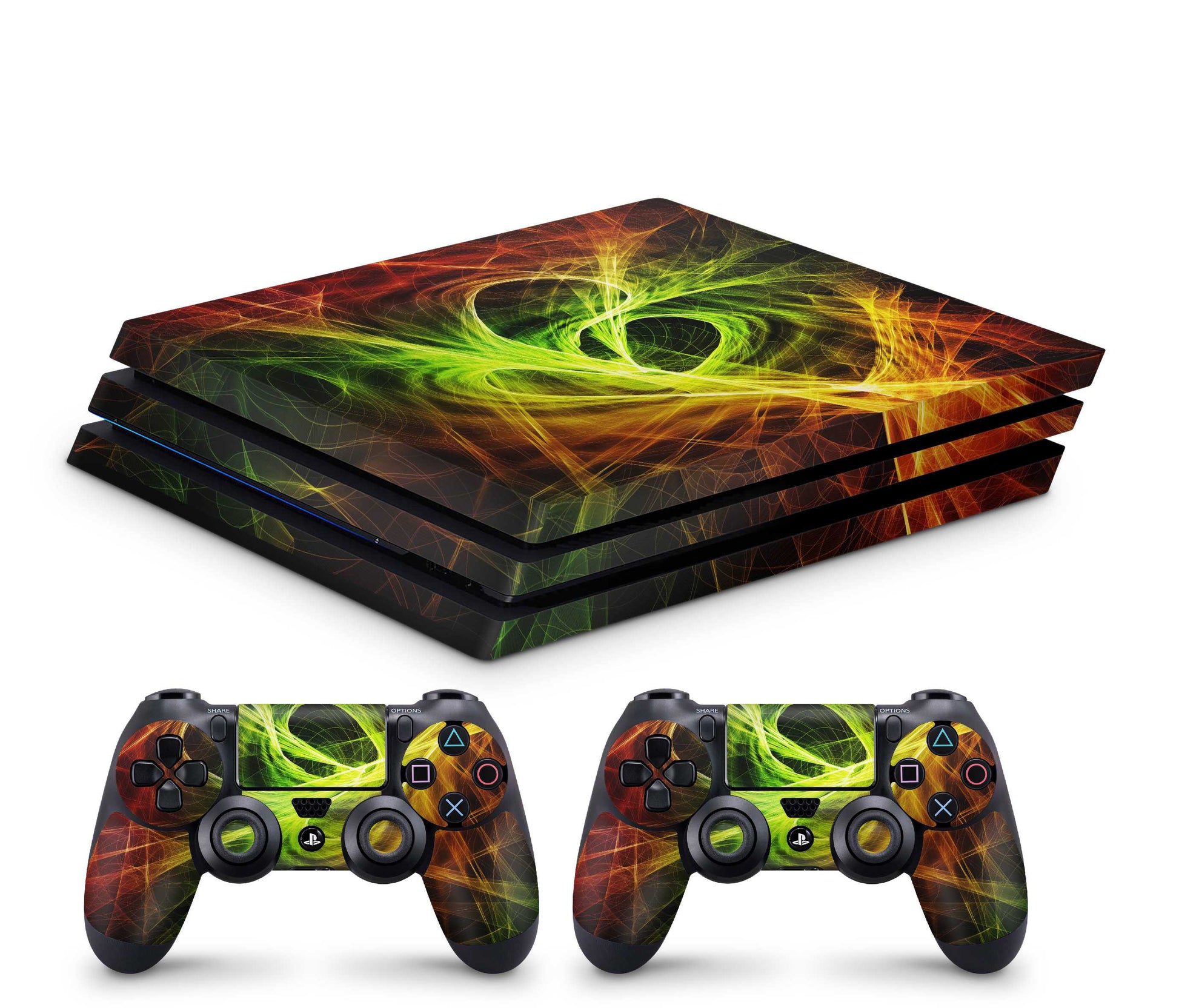 Playstation 4 Pro Skin - hochwertiger Vinyl Konsolen Aufkleber PS4 Pro Skins Particles Aufkleber skins4u   