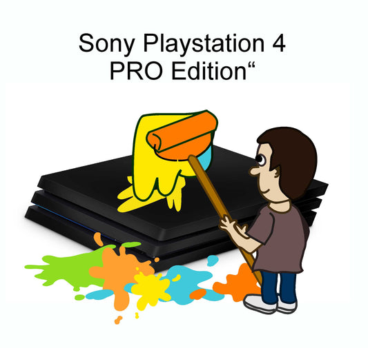 Playstation 4 PS4 Pro Skin Aufkleber individuell selbst gestalten mit Deinem Wunschbild cpb_product Skins4u   