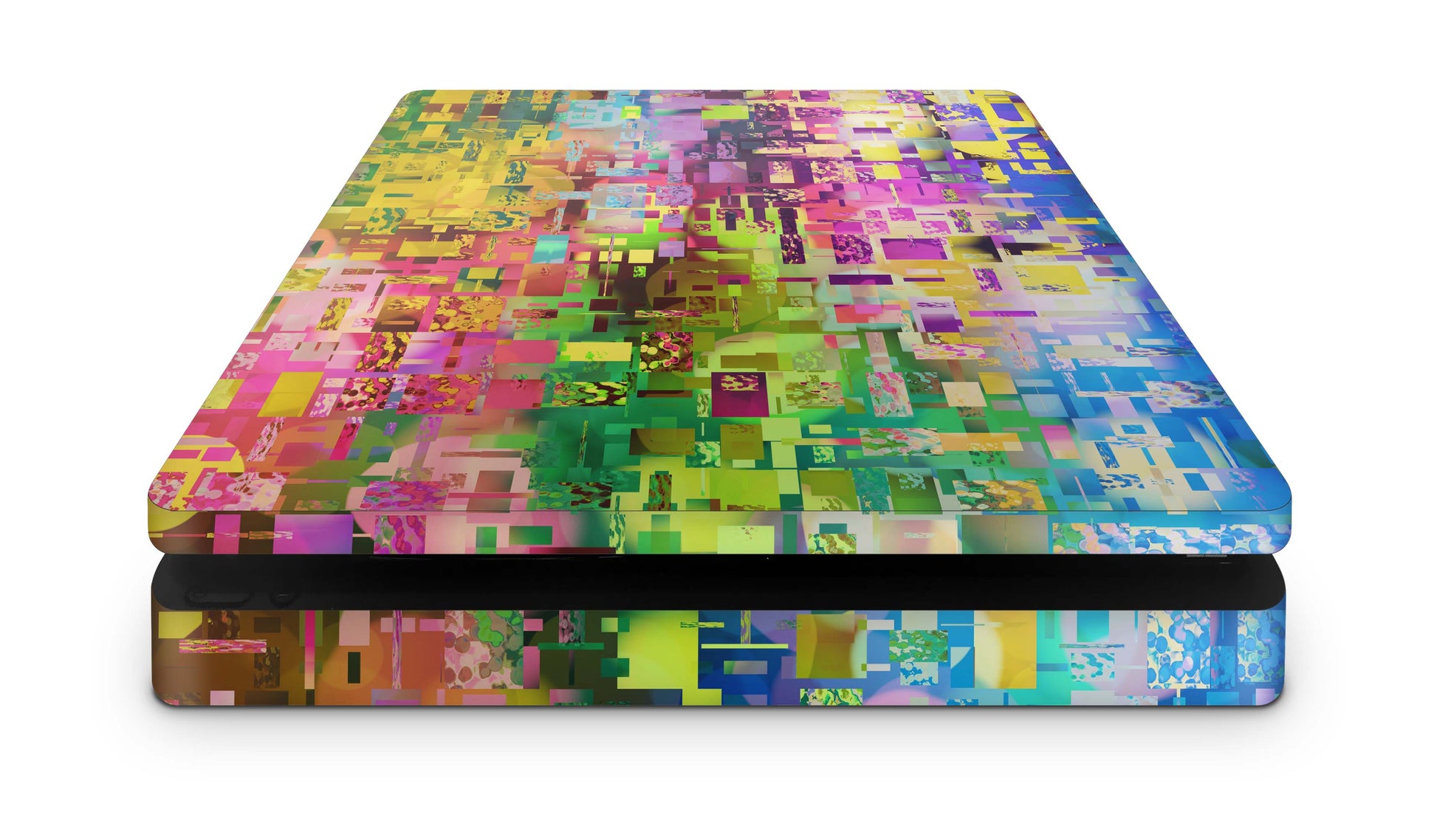 PS4 Slim Playstation 4 Skins: Design Vinyl Premium Skin Aufkleber für Konsole Abstract Aufkleber skins4u   