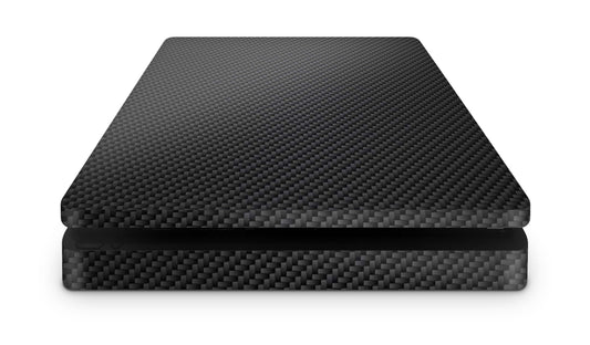 PS4 Slim Playstation 4 Skins: Design Vinyl Premium Skin Aufkleber für Konsole Carbon Aufkleber skins4u   