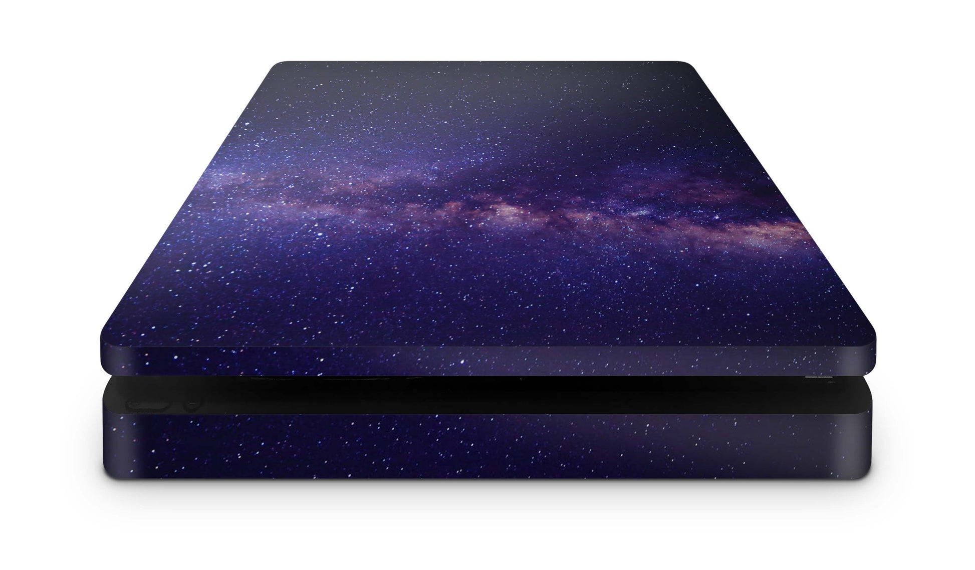 PS4 Slim Playstation 4 Skins: Design Vinyl Premium Skin Aufkleber für Konsole Milky Way Aufkleber skins4u   