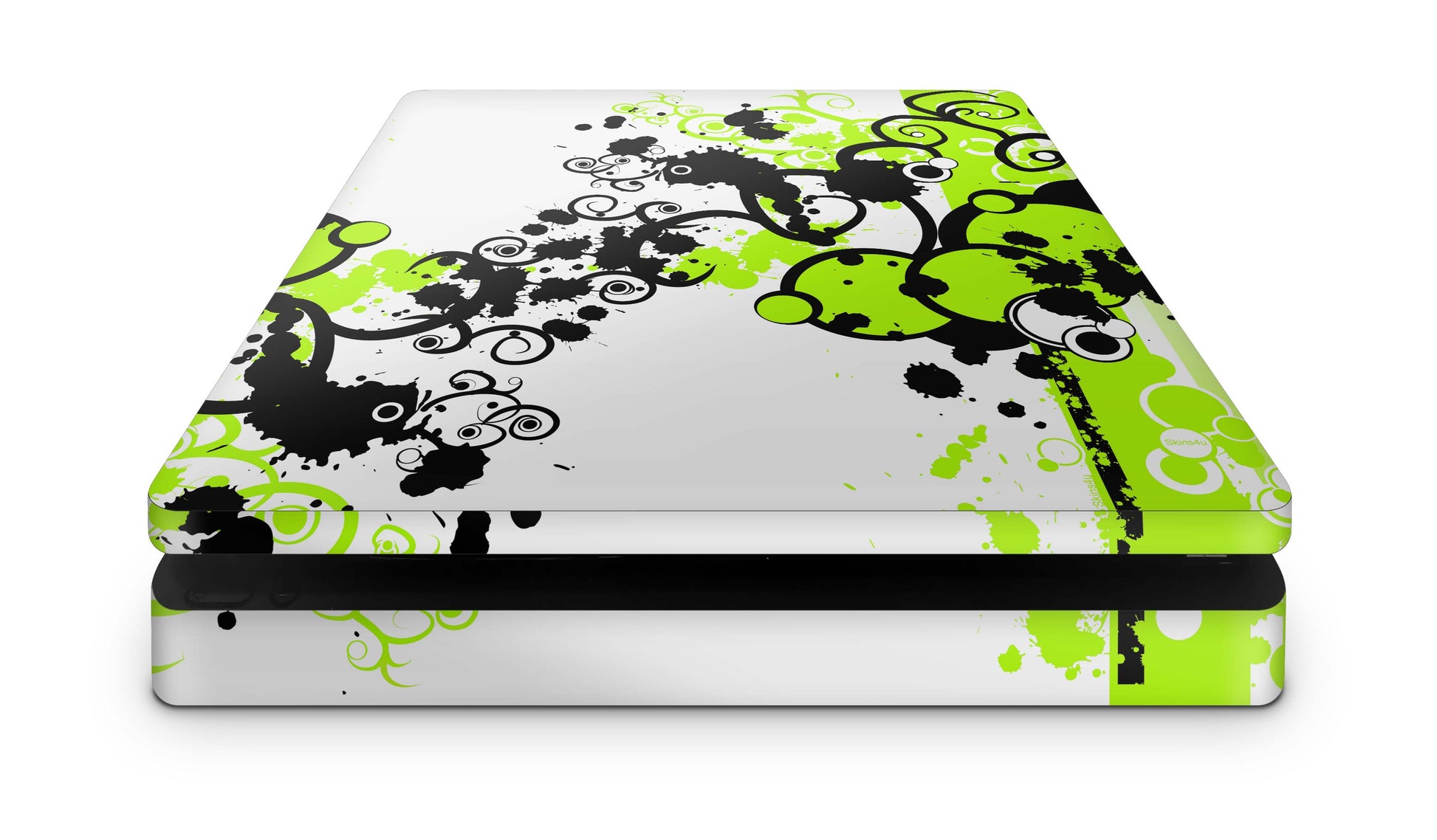 PS4 Slim Playstation 4 Skins: Design Vinyl Premium Skin Aufkleber für Konsole Simply green Aufkleber skins4u   