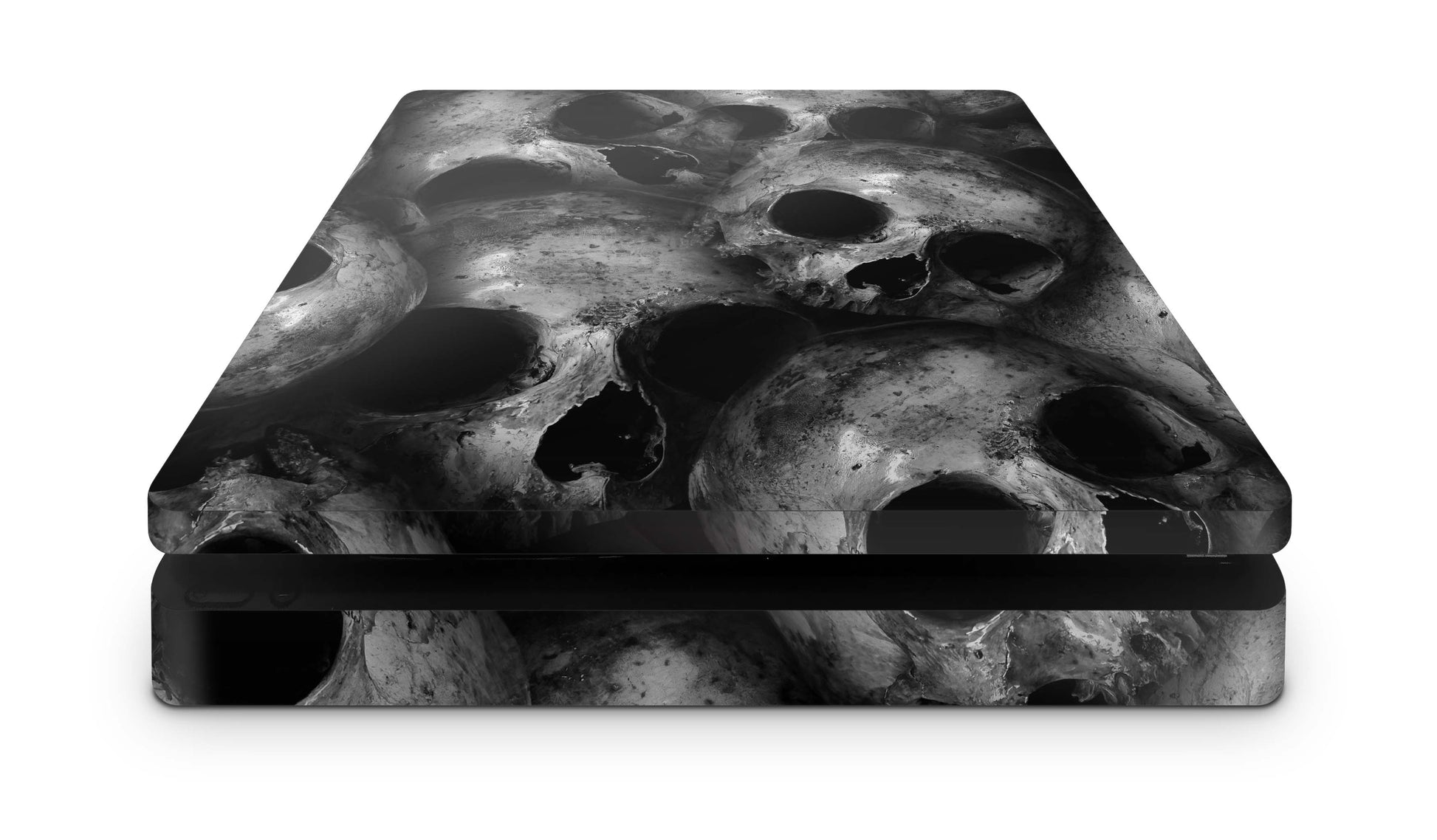 PS4 Slim Playstation 4 Skins: Design Vinyl Premium Skin Aufkleber für Konsole Skulls Aufkleber skins4u   