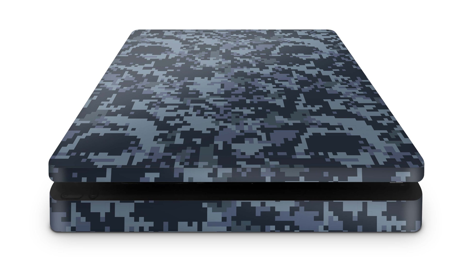 PS4 Slim Playstation 4 Skins: Design Vinyl Premium Skin Aufkleber für Konsole digital navy camo Aufkleber skins4u   