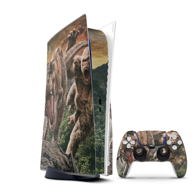 Sony Playstation 5 Skins PS5 Konsolen Aufkleber Vinyl Design Faceplate Skin Aufkleber Skins4u Giganten  