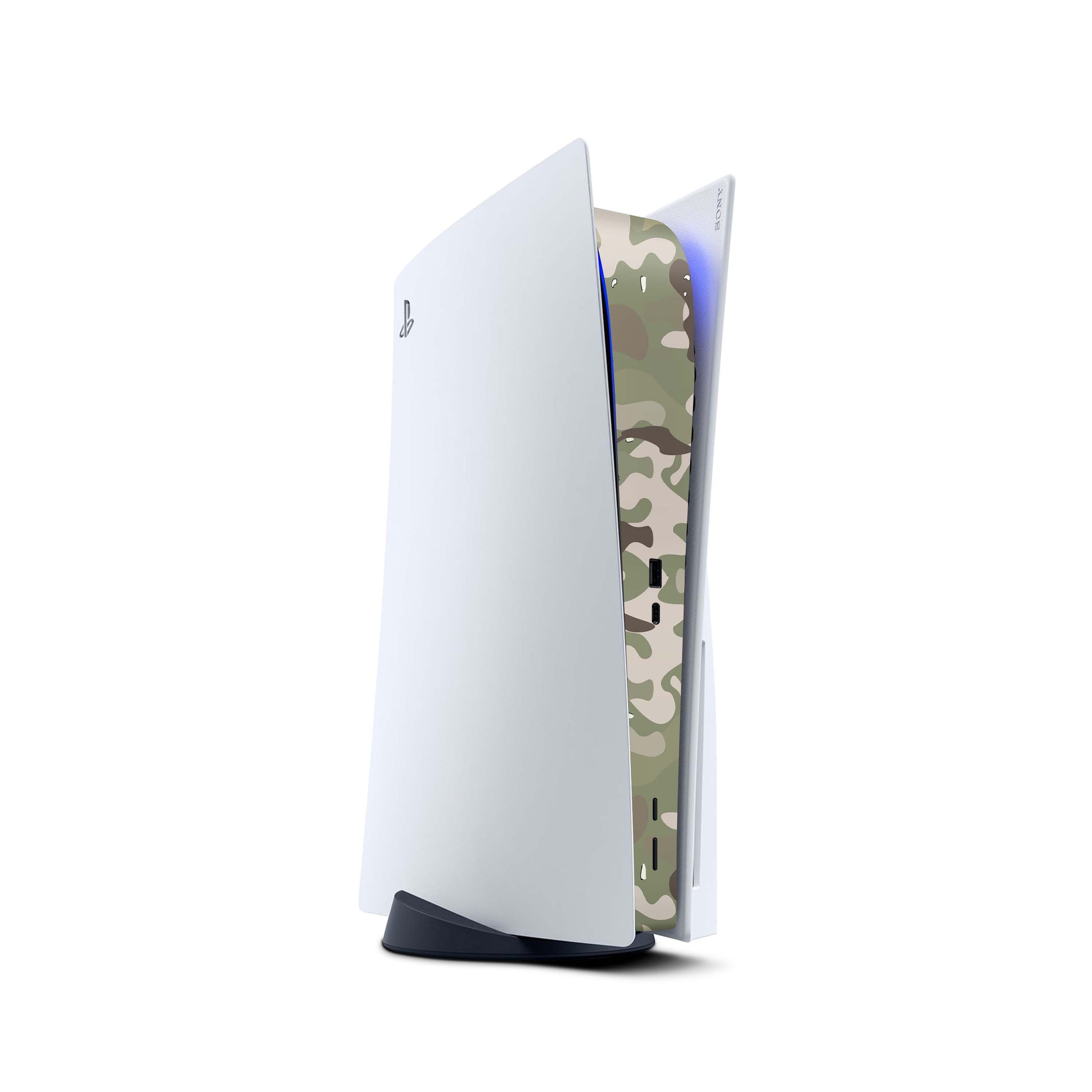 PS5 Center Mittelteil Skins | Hochwertige Skin Aufkleber für deine PS5 Konsole Design fc camo Aufkleber skins4u   