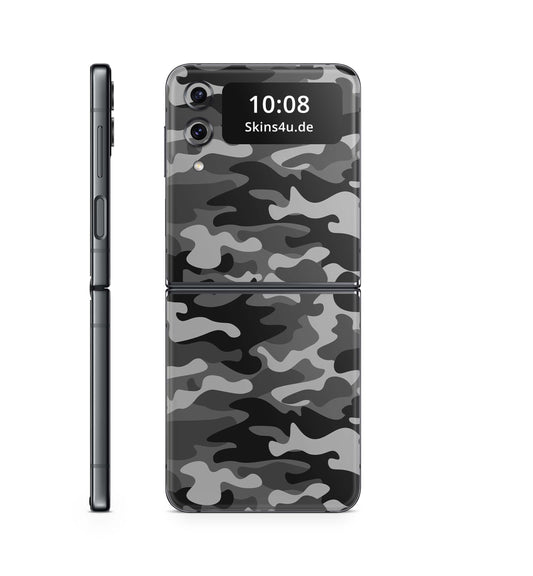 Samsung Galaxy Z Flip 3 Flip 4 Skin Handy Folie Premium Urban Camo Aufkleber Skins4u   