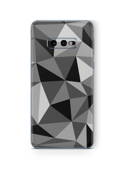 Samsung Galaxy S10 Skins Aufkleber Schutzfolie samsung galaxy s10 Skins4u Polygrey  