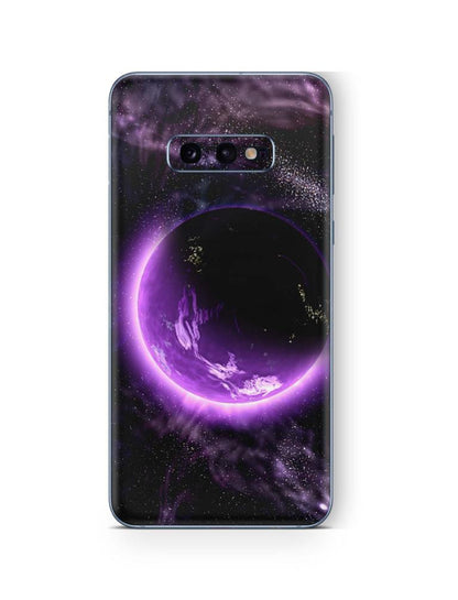 Samsung Galaxy S10 Skins Aufkleber Schutzfolie samsung galaxy s10 Skins4u Purple Space  