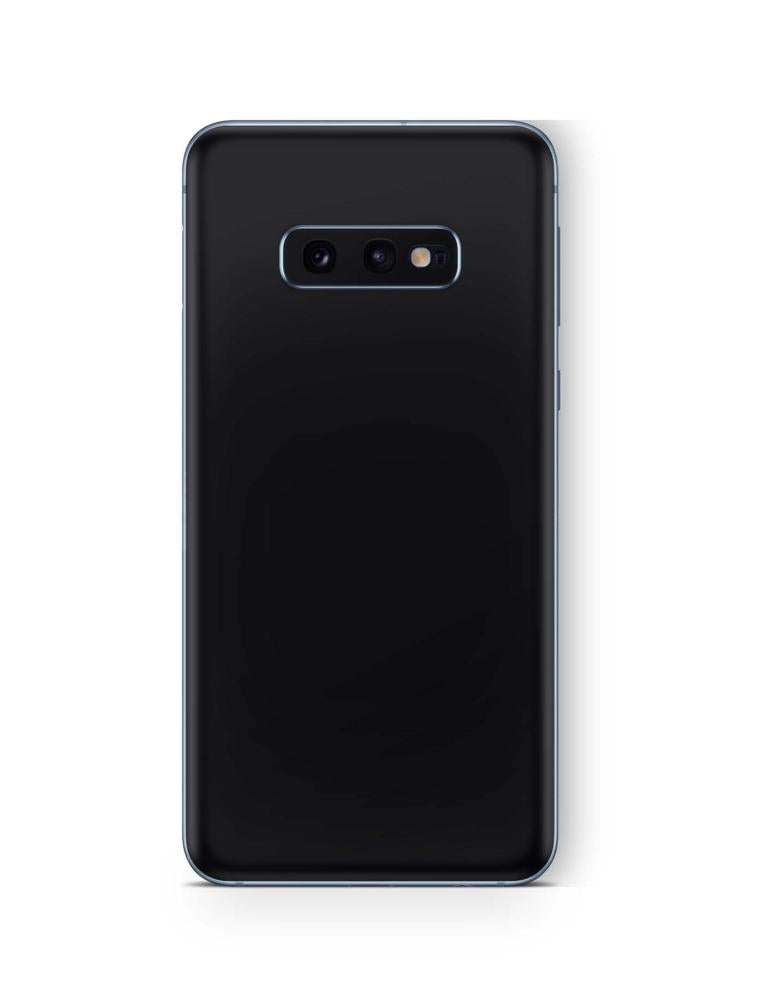 Samsung Galaxy S10 Skins Aufkleber Schutzfolie samsung galaxy s10 Skins4u Solid State schwarz  