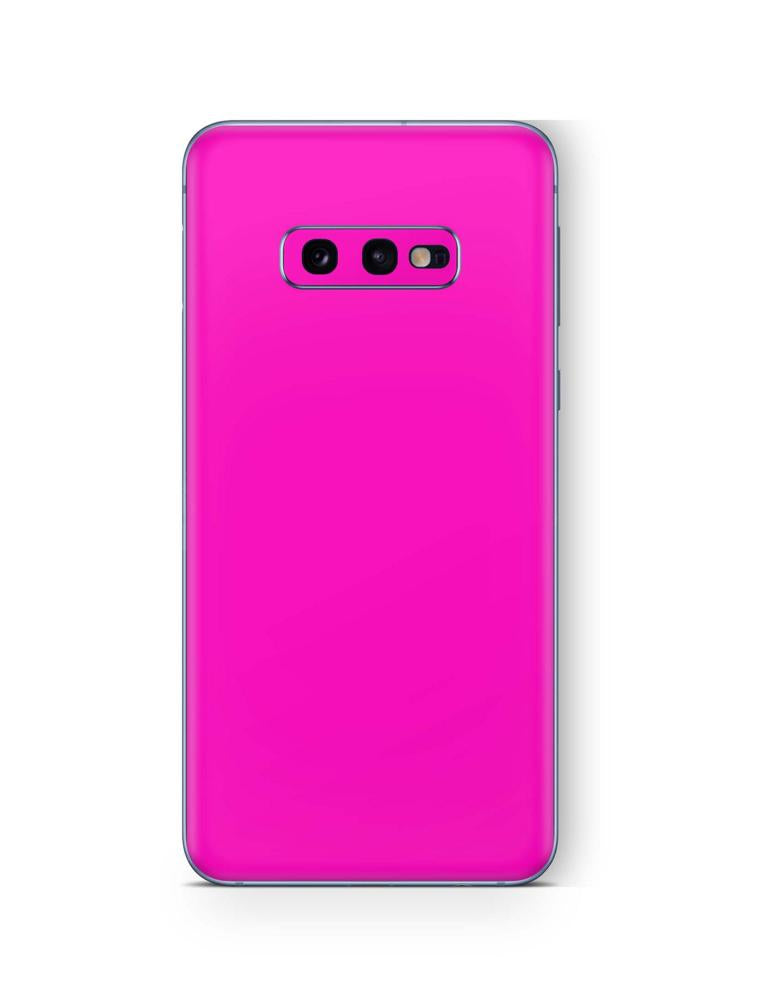 Samsung Galaxy S10 Skins Aufkleber Schutzfolie samsung galaxy s10 Skins4u Solid State pink  