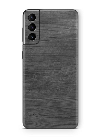 Samsung Galaxy S21 Skins Aufkleber Schutzfolie samsung galaxy s21 Skins4u Black Woodgrain  