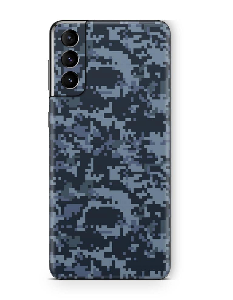 Samsung Galaxy S21 Skins Aufkleber Schutzfolie samsung galaxy s21 Skins4u Digital navy Camo  
