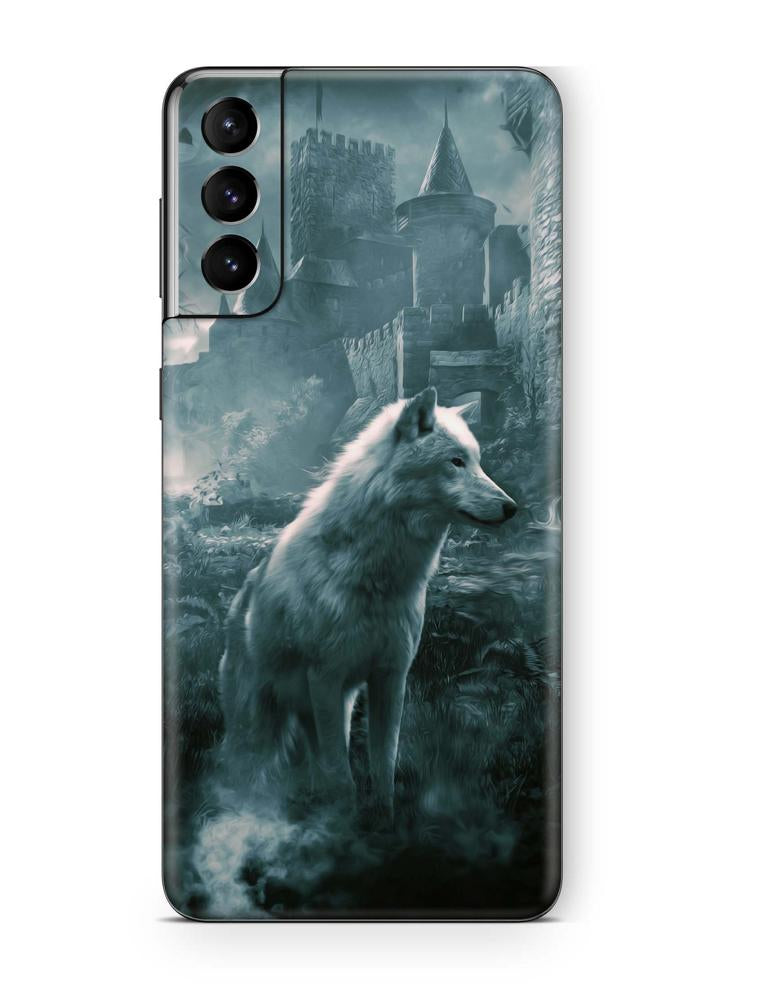 Samsung Galaxy S21 Skins Aufkleber Schutzfolie samsung galaxy s21 Skins4u Ghost Wolf  