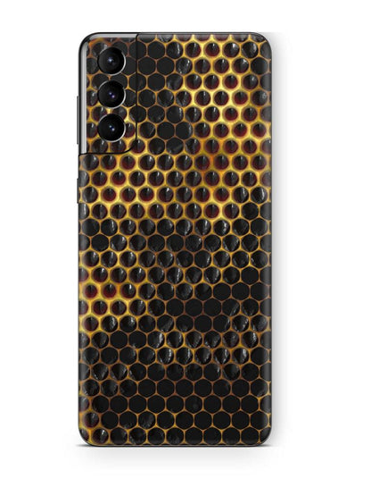 Samsung Galaxy S21 Skins Aufkleber Schutzfolie samsung galaxy s21 Skins4u Golden Honey  