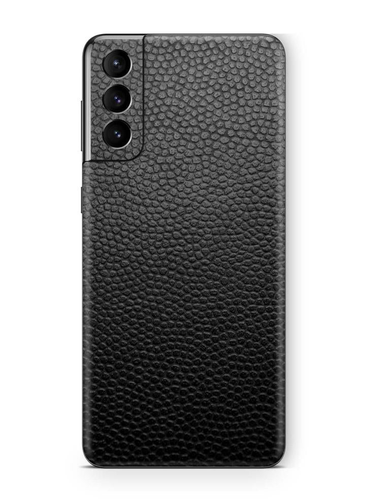 Samsung Galaxy S21 Skins Aufkleber Schutzfolie samsung galaxy s21 Skins4u Leder schwarz  