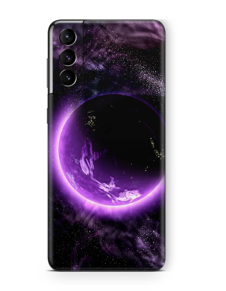 Samsung Galaxy S21 Skins Aufkleber Schutzfolie samsung galaxy s21 Skins4u Purple Space  