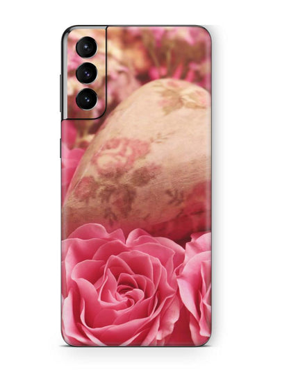 Samsung Galaxy S21 Skins Aufkleber Schutzfolie samsung galaxy s21 Skins4u Rosen  