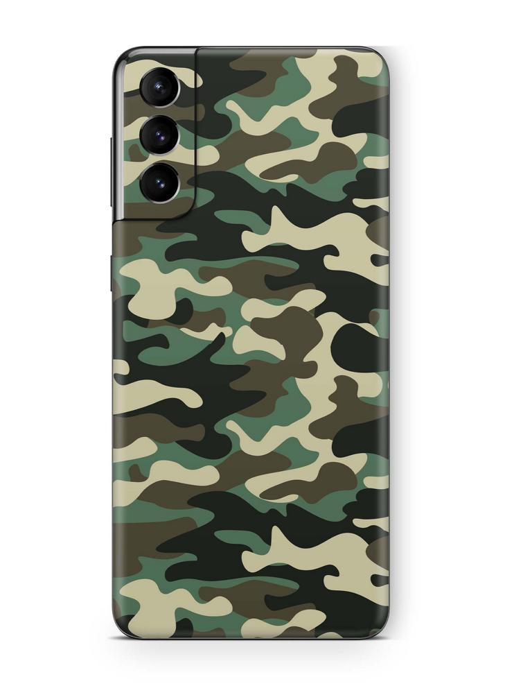 Samsung Galaxy S21 Skins Aufkleber Schutzfolie samsung galaxy s21 Skins4u Woodland Camo  