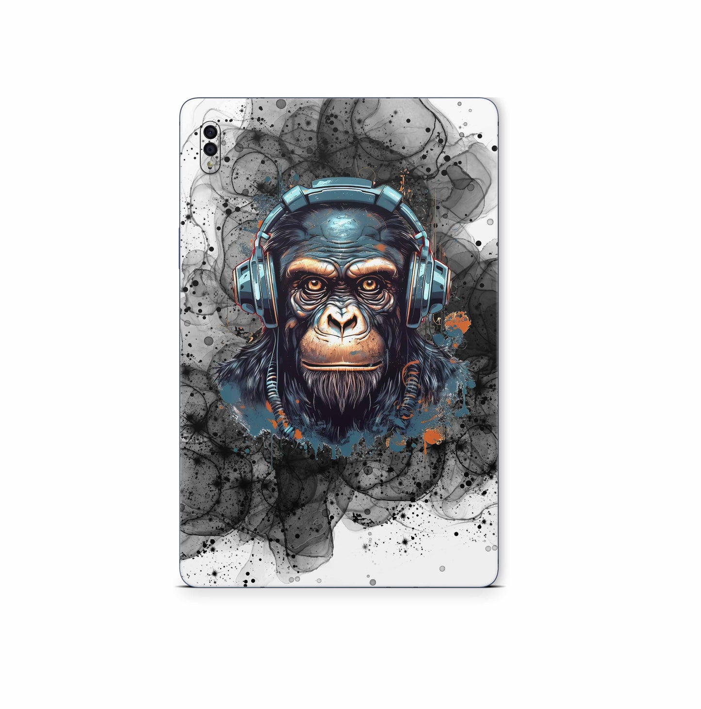 Samsung Galaxy Tab S8 Skins S8 Plus S8 Ultra : Design Schutzfolie Premium Vinyl Black Smoke Monkey Aufkleber skins4u   