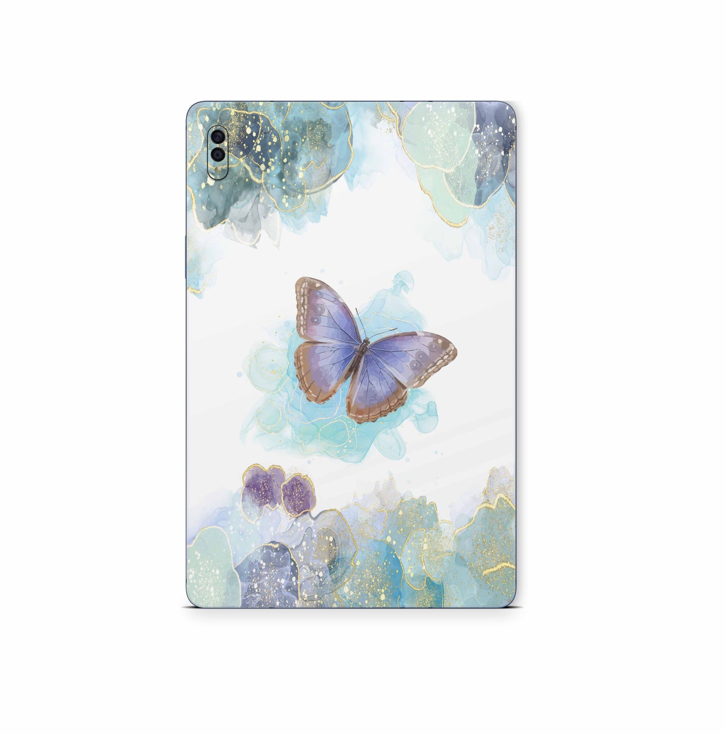 Samsung Galaxy Tab S8 Skins S8 Plus S8 Ultra : Design Schutzfolie Premium Vinyl Glitter Butterfly Aufkleber skins4u   