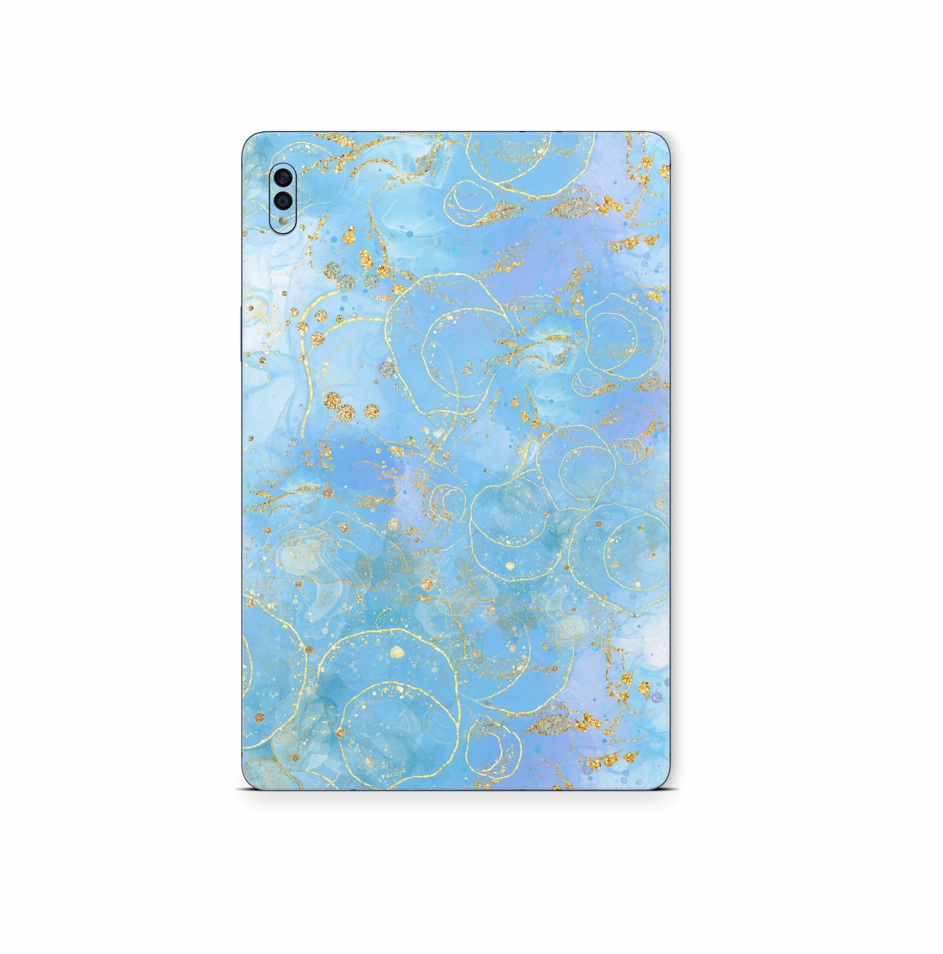 Samsung Galaxy Tab S5e Skins S6 & S6 Lite: Design Schutzfolie Premium Vinyl Nautic blue Aufkleber skins4u   