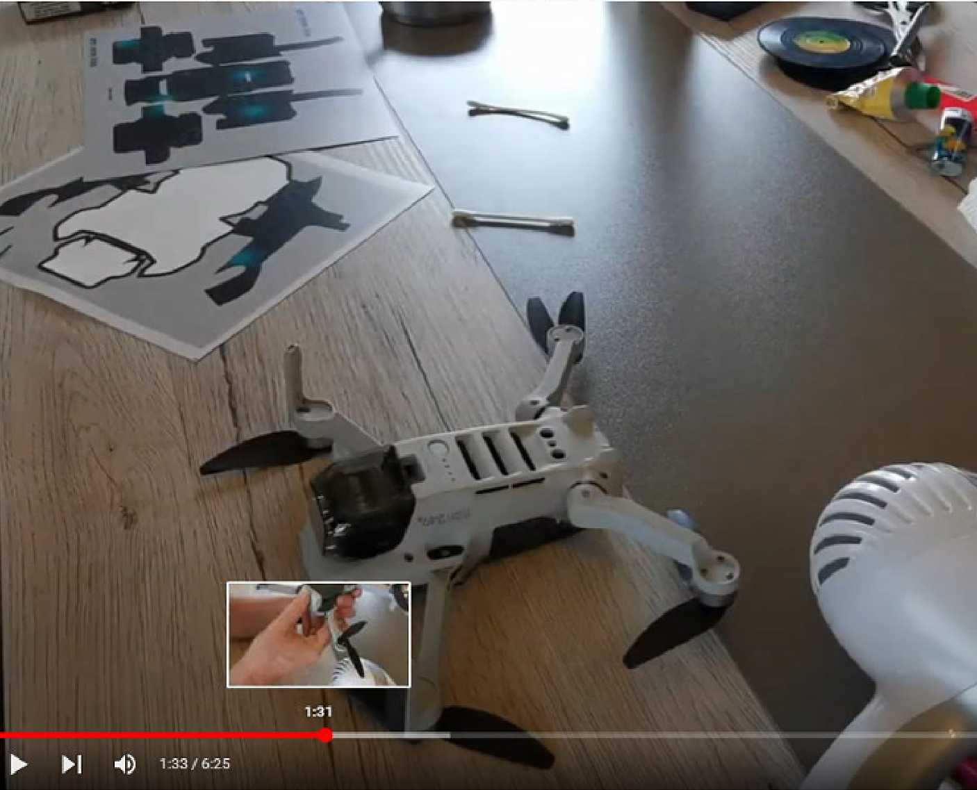 Drohnen Beklebeservice buchen Aufkleber Skins4u   