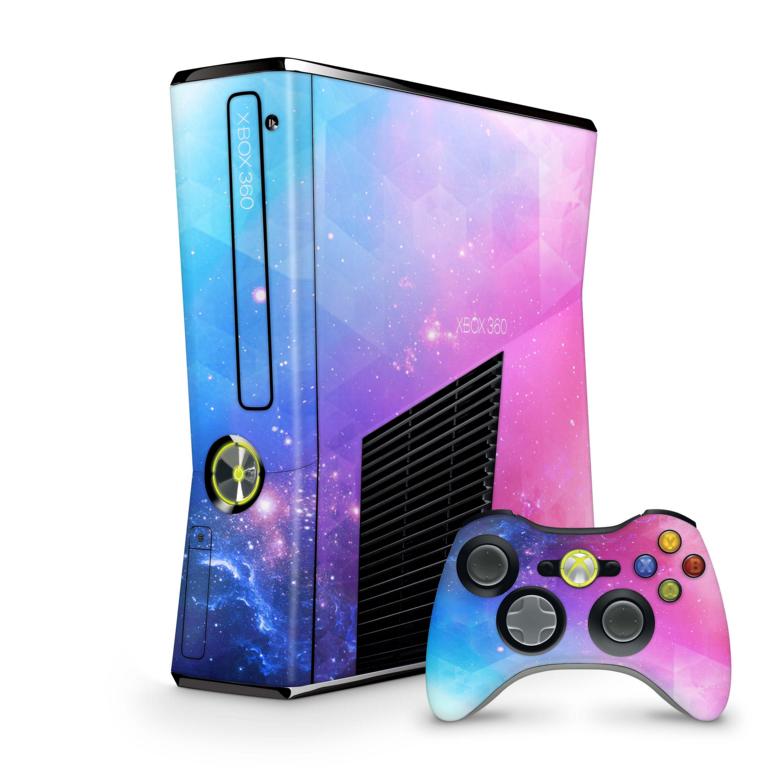 Xbox 360 Slim Skin Design Aufkleber Schutzfolie Vinyl Cover Case modding Skins Aufkleber Skins4u Fantastic  