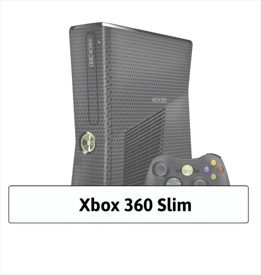 Xbox 360 Slim Skin Design Aufkleber Schutzfolie Vinyl Cover Case modding Skins Aufkleber Skins4u   