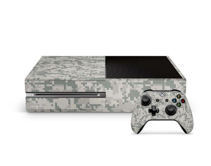 Xbox One Skin Design Aufkleber Schutzfolie Vinyl Cover Case modding Skins Aufkleber Skins4u Acu Camo  