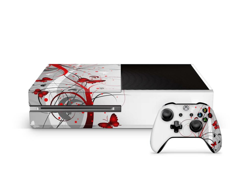 Xbox One Skin Design Aufkleber Schutzfolie Vinyl Cover Case modding Skins Aufkleber Skins4u Creative  