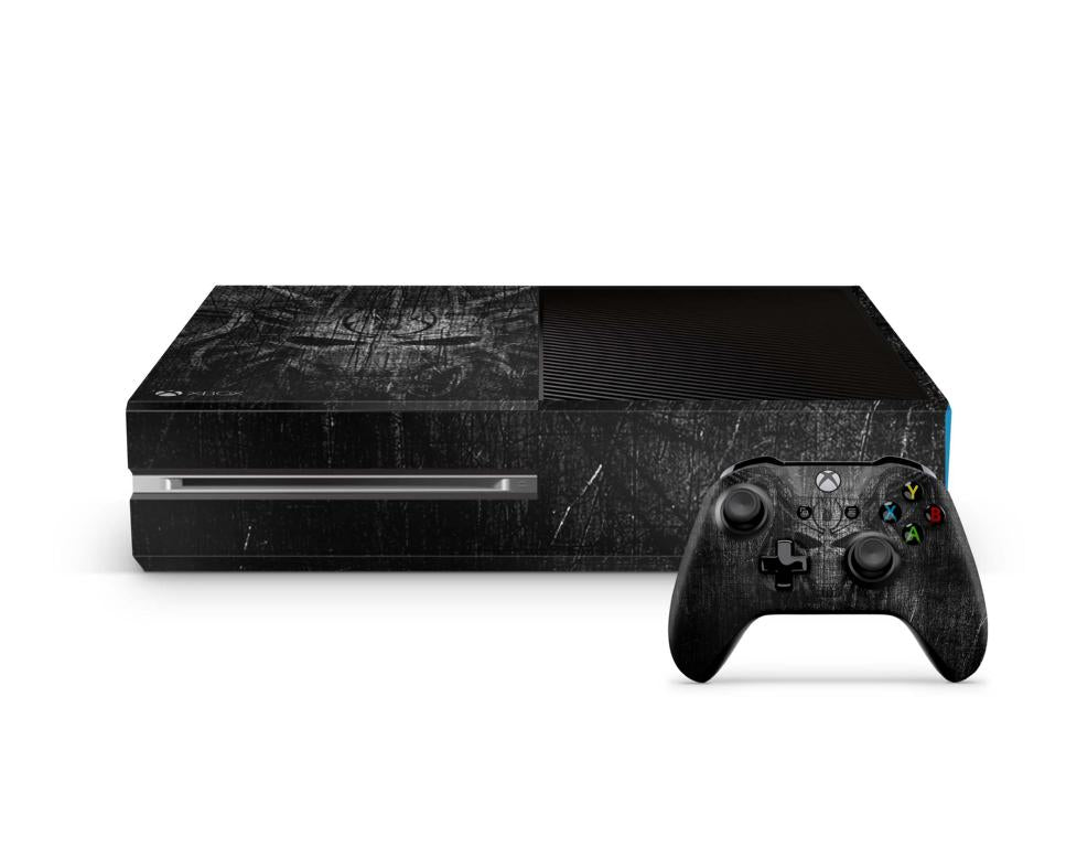 Xbox One Skin Design Aufkleber Schutzfolie Vinyl Cover Case modding Skins Aufkleber Skins4u Black Demon  