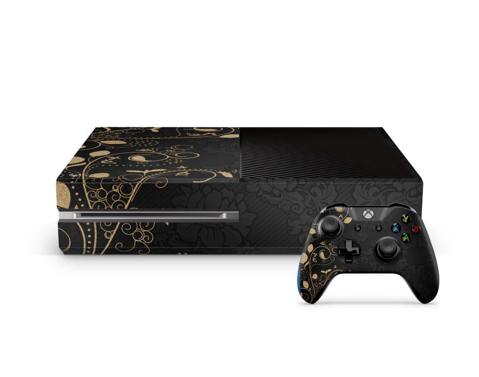 Xbox One Skin Design Aufkleber Schutzfolie Vinyl Cover Case modding Skins Aufkleber Skins4u Darkmoon  