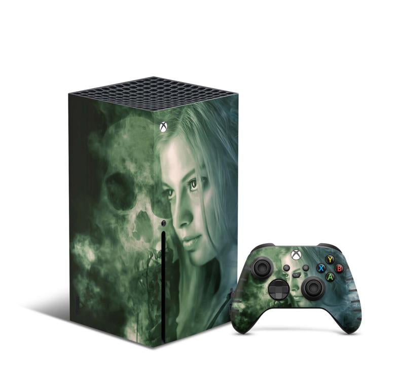 Xbox Series X Skin Design Aufkleber Schutzfolie Vinyl Cover Case modding Skins Aufkleber Skins4u Ghosts  